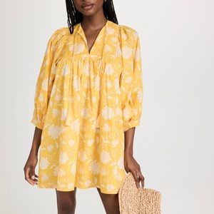 Mille Daisy Dress Yellow Zinnia M